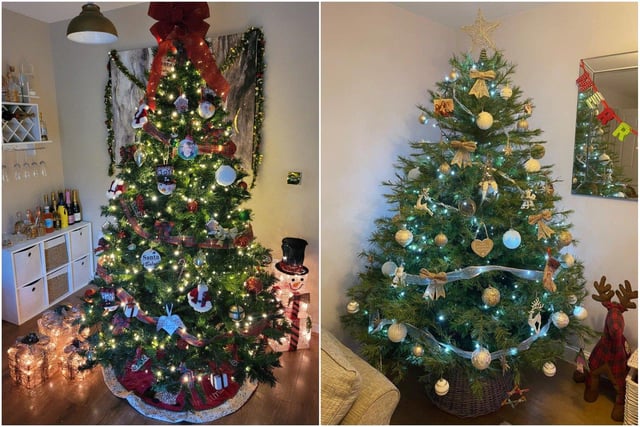 Jess Rollings and Jessica LeeAnn shared these photos of their Christmas trees