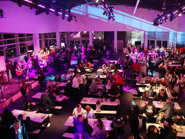 The Lodge was buzzing with live entertainment and fun 'n games