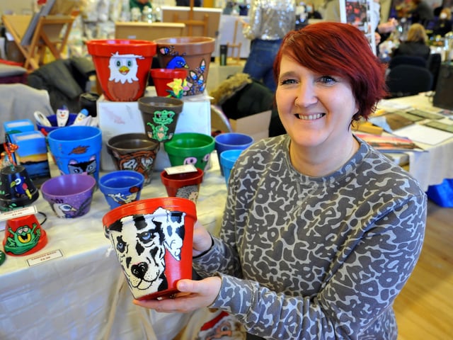 Scenes from Shoreham and Southwick Rotary Club's Christmas arts and crafts fair. Pictures: Steve Robards SR2111282