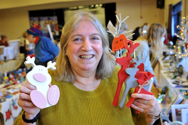 Scenes from Shoreham and Southwick Rotary Club's Christmas arts and crafts fair. Pictures: Steve Robards SR2111282