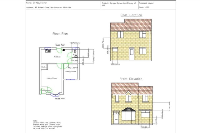 Planning Application WNN/2021/0847 - Valid From 29/09/2021
46 Aldwell Close, -, Northampton, Northamptonshire, NN4 6AX
Conversion of embedded garage into habitable space