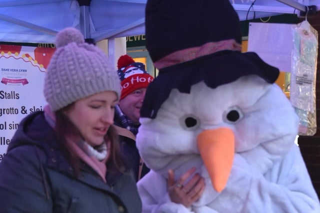 Festive fun in The Orchards Shopping Centre on Saturday