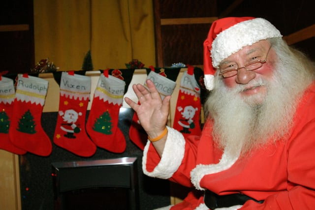 Father Christmas at the Worthing Mencap Christmas fair at the Assembly Hall in November 2007. Picture: Stephen Goodger
