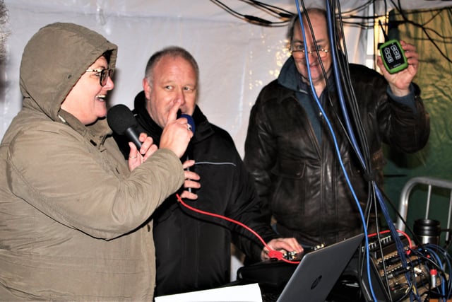 Hailsham Christmas light switch-on. Photo by Sy Martin. SUS-211130-171345001