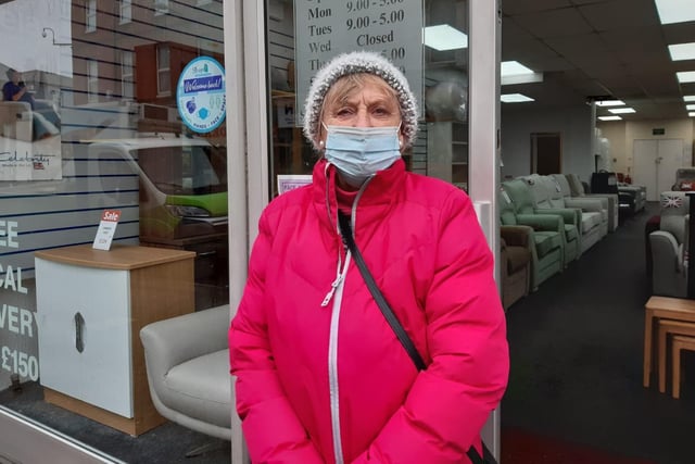 Natalie Lowe, 74, from Milton Keynes agrees with wearing masks again to help prevent the spread of Covid