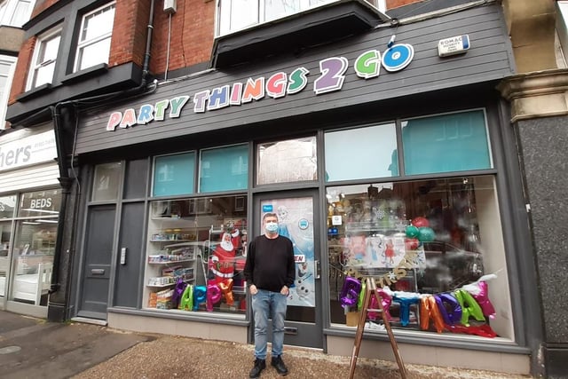 Dave Winter, 69, director at Party Things 2 go in Beach Road has mixed emotions on the mask rule that came into affect at 4am this morning (November 30)