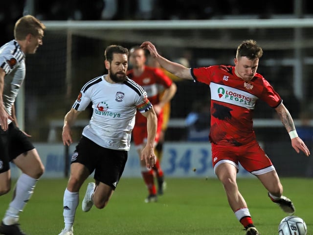 Jordon Crawford was handed his first league start for Kettering Town