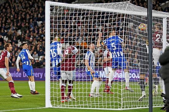 The Spain international was beaten at the near post from the corner and distribution was shaky in the first half. Had a VAR let off when he flapped at another corner in the second half. Good save from Decland Rice on 81 minutes