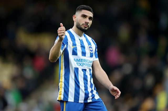 Neal Maupay is Albion's leading scorer this season with four goals