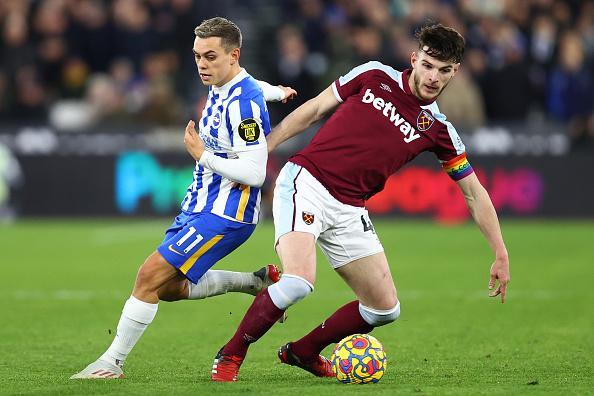 Took up some decent positions but Brighton just couldn't get their most creative player in the game