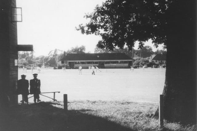 The cricketfield in Horsham