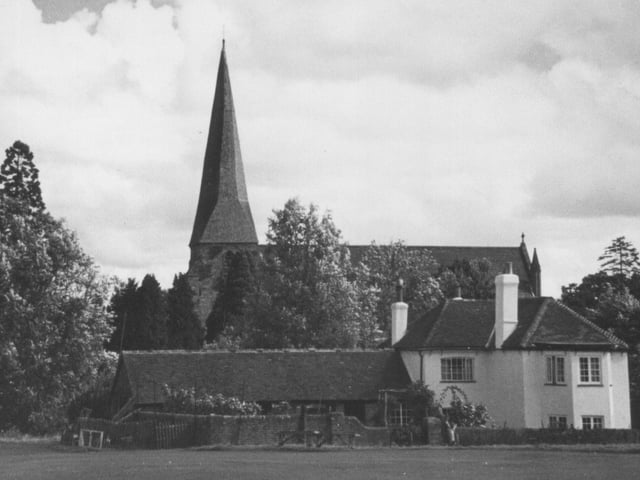 St Mary's Church from the cricketground