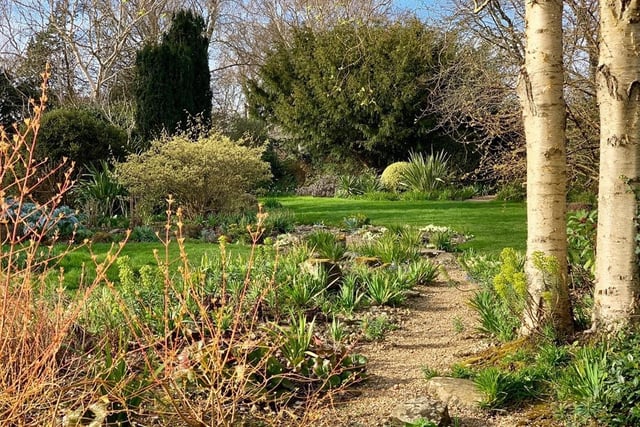 The garden is open all year round.