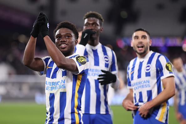 Tariq Lamptey claimed a late assist