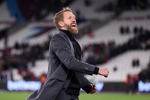 No boos for Graham potter's team this time