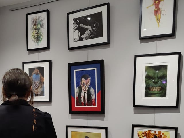 An art gallery dedicated to comic art will open in Northampton on December 4.