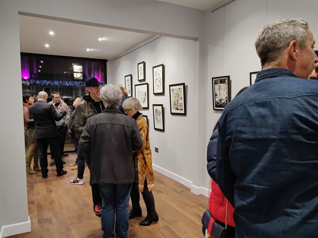 An art gallery dedicated to comic art will open in Northampton on December 4.