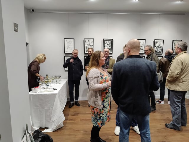 An art gallery dedicated to comic art will open in Northampton on December 4.