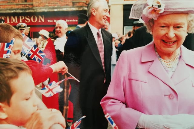 June 28th 2001 - the day I met the Queen in Kettering: The day I was diagnosed with breast cancer. Where it all began.