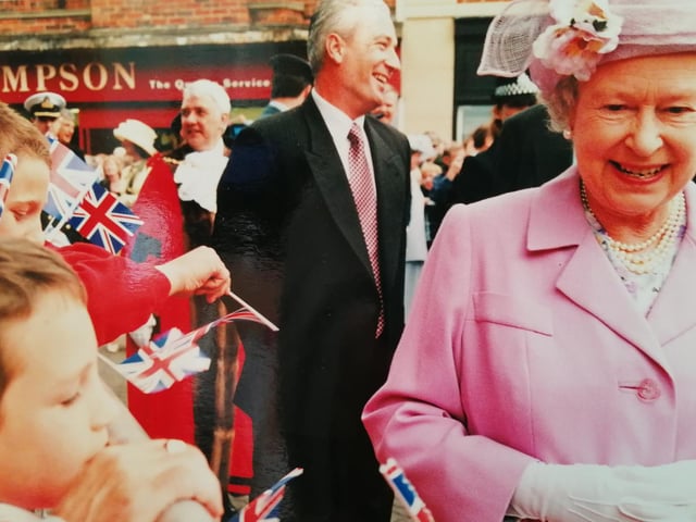June 28th 2001 - the day I met the Queen in Kettering: The day I was diagnosed with breast cancer. Where it all began.