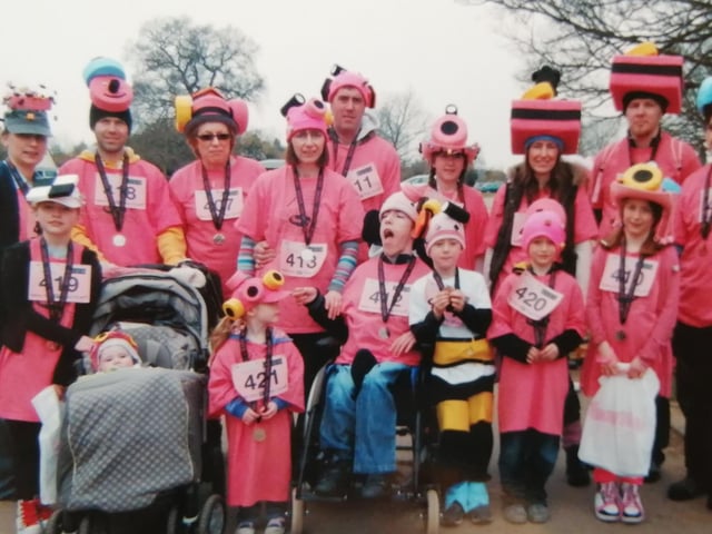 It was incredible the lengths people went to, to design hats for each of our walks!