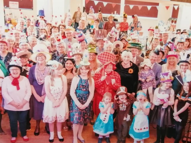A very proud occasion - celebrating the milestone of £3 million!! At the office and at Wicksteed Park where we held a HUGE Madhatter's Afternoon tea