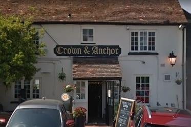 The Crown and Anchor, Dell Quay Road has 4.4 stars out of five from 1,395 reviews on Google. Photo: Google Maps SUS-210312-112810001