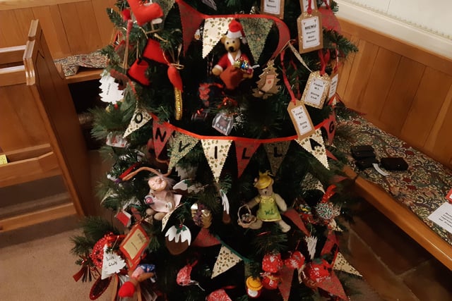 All the different activities and clubs at Findon Village WI were included in the group's tree