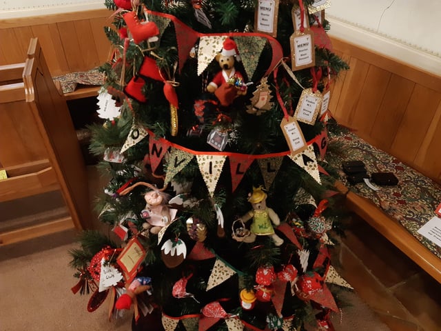 All the different activities and clubs at Findon Village WI were included in the group's tree