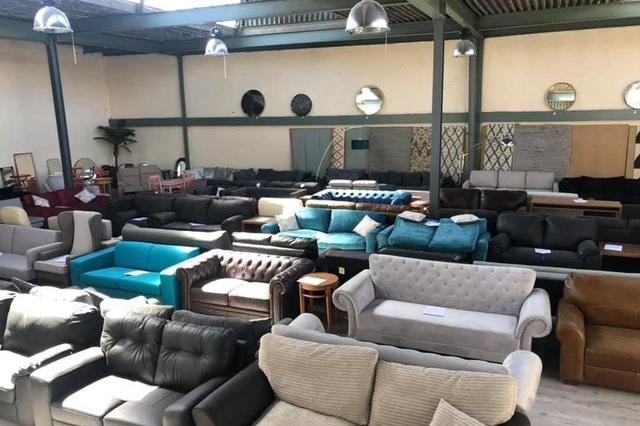 The shop in Northampton Business Centre, Lower Harding Street, opened in April and consists of hundreds of beds and sofas at discounted prices that can be delivered on the same day, as well as a vintage tearoom with outdoor seating.
The shop's owner is the former owner of Sofa King, Mark Kypta.