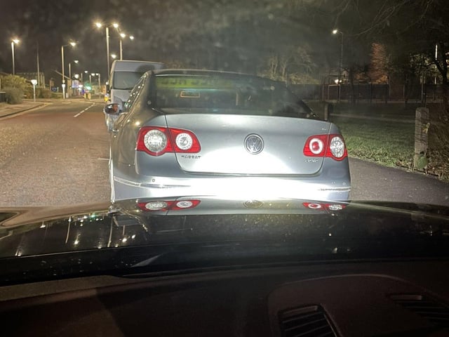 Officers stopped this vehicle in Peterborough. They said: "No licence and no insurance = no car. "