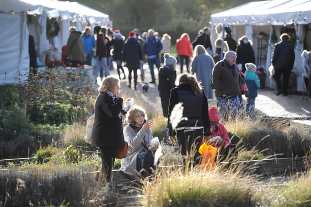 A Christmas Experience & Market at the Weald and Downland Living Museum. Pic S Robards SR2112042 SUS-210412-202546001