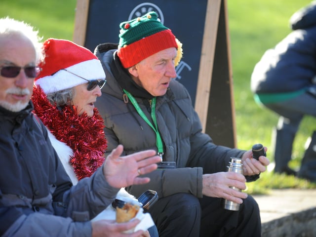 A Christmas Experience & Market at the Weald and Downland Living Museum. Pic S Robards SR2112042 SUS-210412-202731001