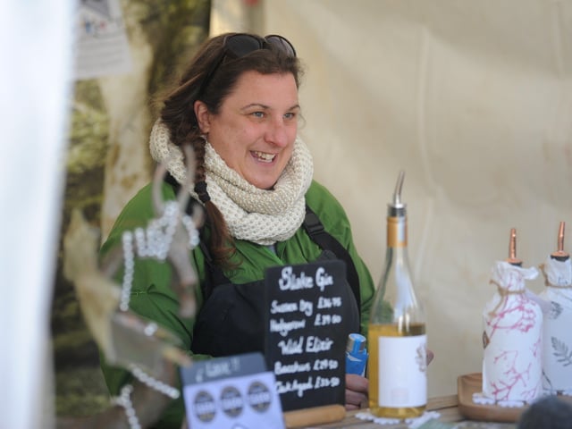 A Christmas Experience & Market at the Weald and Downland Living Museum. Pic S Robards SR2112042 SUS-210412-202742001