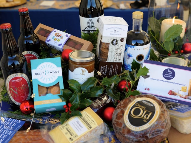 A Christmas Experience & Market at the Weald and Downland Living Museum. Pic S Robards SR2112042 SUS-210412-202646001