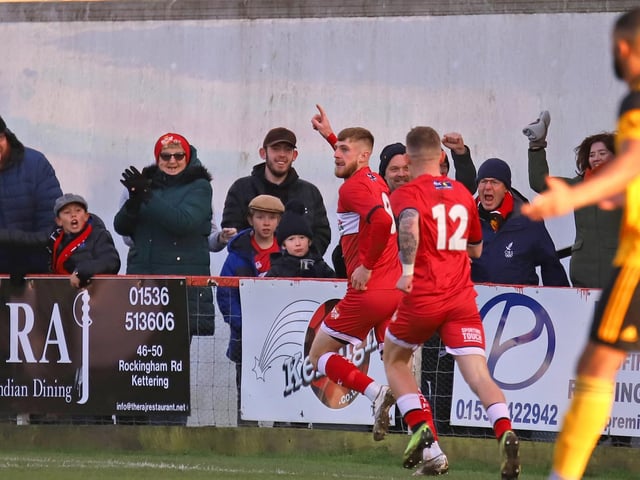 Kettering Town 2 Boston United 3