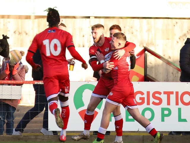 Kettering Town 2 Boston United 3