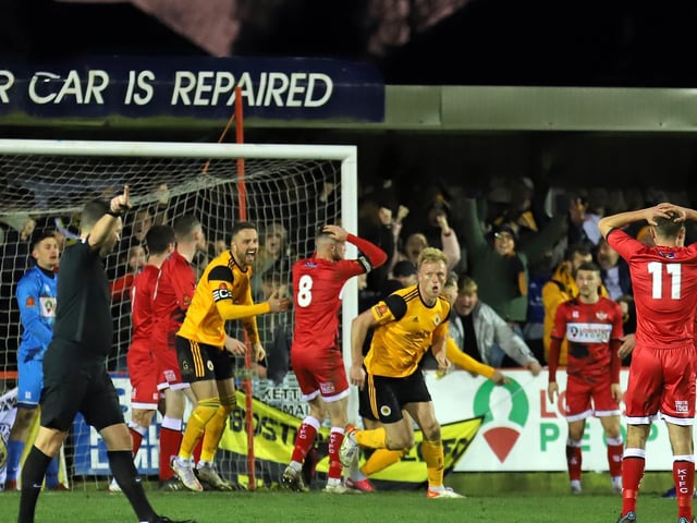 Kettering Town 2 Boston United 3