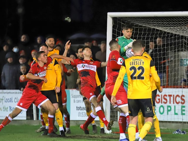 Kettering Town 2 Boston United 3