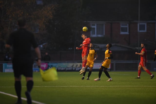 Action and celebrations from Worthing's 2-0 Isthmian premier win over Cray Wanderers at Woodside Road / Pictures: Marcus Hoare