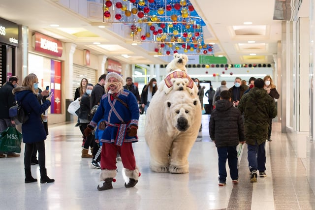 The Santa's Sunday event brought the magic of Christmas to Friars shopping centre