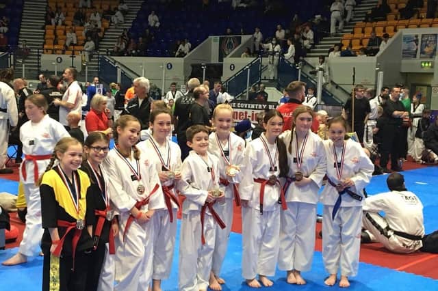 Daventry dominate the red belt division with gold, silver and bronze.