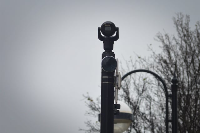 CCTV in Hastings town centre. SUS-200114-141353001