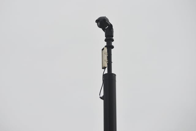 CCTV in Hastings town centre. SUS-200114-141430001