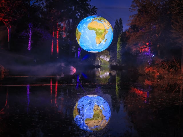 Leonardslee Gardens Illuminated - Winter Trail 2021. Photo by James Ratchford.