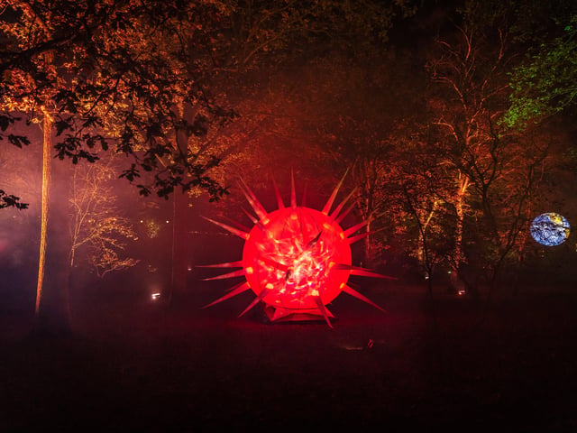 Leonardslee Gardens Illuminated - Winter Trail 2021. Photo by James Ratchford.