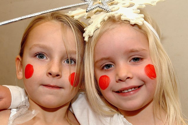 Arundel CE Primary School's Nativity play in 2006 was The Bossy Christmas Fairy, with Eleanor Knight  as the Bossy Fairy and Charlotte Ward as the Snowflake. Picture: Mick Canning