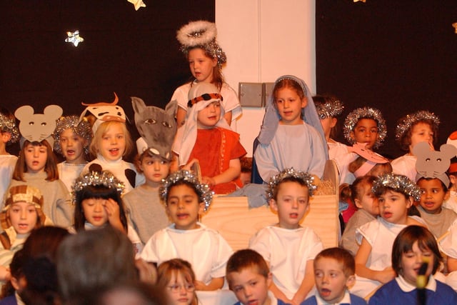 Oakdale School Nativity. Can you help us date the image?
