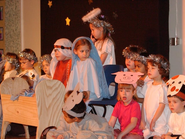 Oakdale School Nativity.