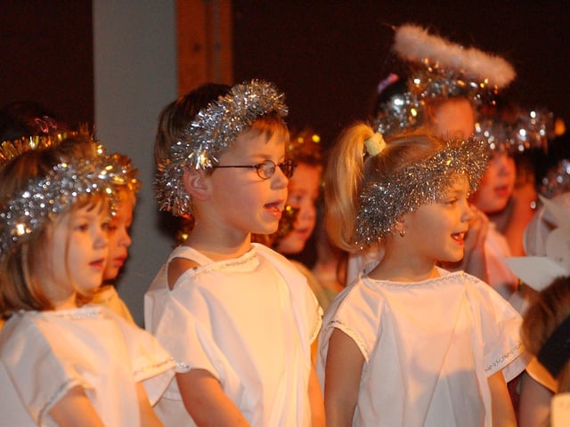 Oakdale School Nativity.